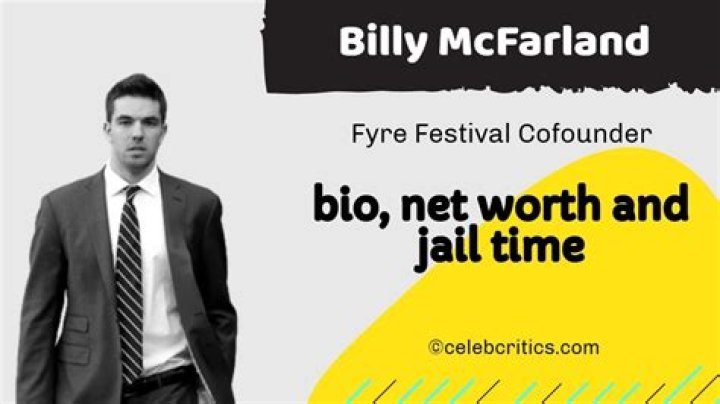 Billy McFarland Bio, Net Worth and Career