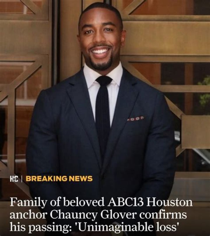 Where Is Chauncy Glover Going After Leaving ABC13 Houston KTRK?